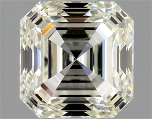 Foto Diamante Natural 1.02 quilates, Asscher , Color L, claridad VVS2 y certificado GIA de