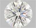 Natural Diamond 0.80 Carats, Round with Excellent Cut, K Color, SI1 Clarity and Certified by GIA