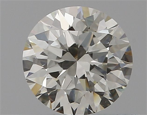 Picture of Natural Diamond 0.51 Carats, Round with Excellent Cut, G Color, VVS2 Clarity and Certified by IGI