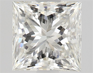 Picture of Natural Diamond 1.01 Carats, Princess with  Cut, H Color, VVS1 Clarity and Certified by GIA