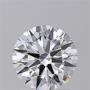 Picture of Lab Grown Diamond 1.52 Carats, Round with Excellent Cut, D Color, VS1 Clarity and Certified by GIA