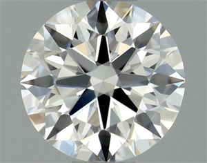 Foto Diamante Natural 0.42 quilates, Redondo , Color F, claridad VVS2 y certificado GIA de