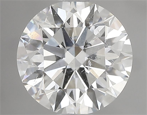 Picture of Natural Diamond 1.00 Carats, Round with Excellent Cut, G Color, SI2 Clarity and Certified by GIA