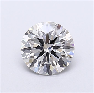 Picture of Lab Grown Diamond 1.60 Carats, Round with Ideal Cut, G Color, VVS2 Clarity and Certified by IGI