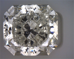 Picture of Natural Diamond 5.12 Carats, Radiant with  Cut, J Color, VS2 Clarity and Certified by GIA