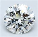 Diamante Natural 3.01 quilates, Redondo , Color I, claridad VVS2 y certificado GIA