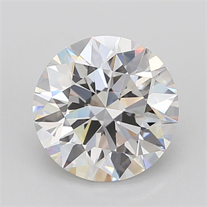 Picture of Lab Grown Diamond 4.50 Carats, Round with Ideal Cut, D Color, VVS1 Clarity and Certified by IGI