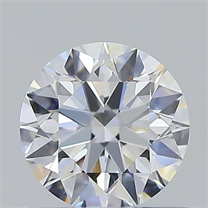 Foto Diamante Natural 0.72 quilates, Redondo , Color D, claridad IF y certificado GIA de