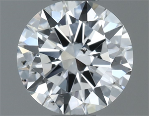 Foto Diamante Natural 0.50 quilates, Redondo , Color F, claridad SI2 y certificado GIA de