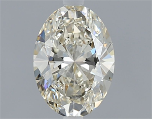 Picture of Natural Diamond 0.80 Carats, Oval with  Cut, L Color, VVS1 Clarity and Certified by GIA