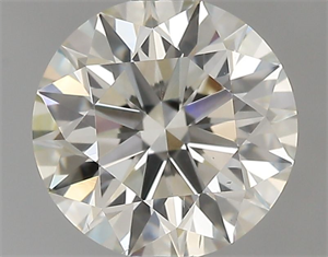 Picture of Natural Diamond 0.70 Carats, Round with Excellent Cut, J Color, VS2 Clarity and Certified by GIA