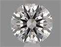 Natural Diamond 0.70 Carats, Round with Excellent Cut, E Color, VS1 Clarity and Certified by IGI
