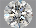Natural Diamond 0.46 Carats, Round with Excellent Cut, I Color, SI2 Clarity and Certified by GIA