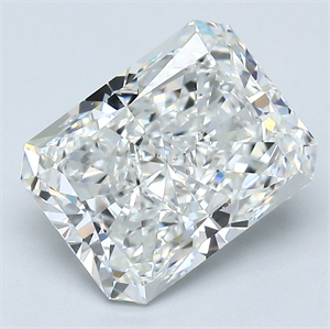 Foto Diamante Natural 3.52 quilates, Radiante , Color G, claridad VS2 y certificado GIA de