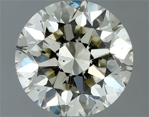 Picture of Natural Diamond 1.50 Carats, Round with Excellent Cut, M Color, VS2 Clarity and Certified by IGI