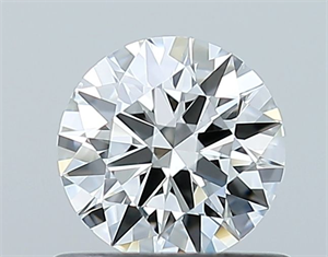 Foto Diamante Natural 0.56 quilates, Redondo , Color F, claridad VS2 y certificado GIA de