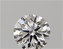 Diamante Natural 0.40 quilates, Redondo , Color D, claridad VS2 y certificado GIA