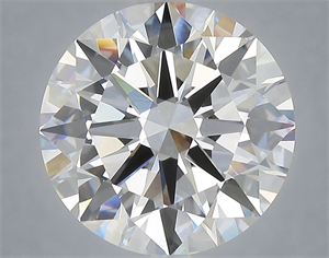 Picture of Lab Grown Diamond 6.02 Carats, Round with Excellent Cut, E Color, VVS2 Clarity and Certified by IGI