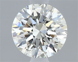 Picture of Natural Diamond 0.51 Carats, Round with Excellent Cut, J Color, VVS1 Clarity and Certified by GIA