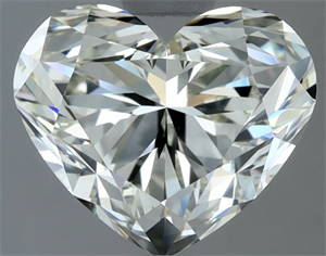 Picture of Natural Diamond 2.02 Carats, Heart with  Cut, J Color, VVS1 Clarity and Certified by IGI