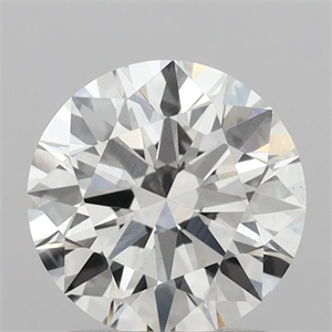 Picture of Lab Grown Diamond 1.18 Carats, Round with Excellent Cut, F Color, VS1 Clarity and Certified by IGI