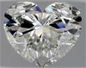 Diamante Natural 1.01 quilates, Corazón , Color G, claridad VS1 y certificado GIA