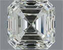 Natural Diamond 0.80 Carats, Asscher with  Cut, I Color, VVS2 Clarity and Certified by IGI