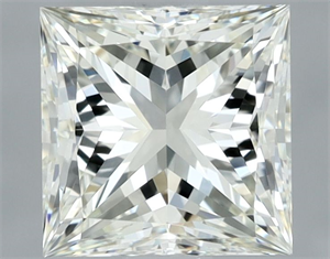 Foto Diamante Natural 1.50 quilates, Princesa , Color J, claridad VVS1 y certificado IGI de