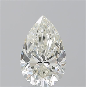 Picture of Natural Diamond 1.20 Carats, Pear with  Cut, J Color, SI1 Clarity and Certified by GIA