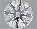 Natural Diamond 2.70 Carats, Round with Excellent Cut, E Color, SI1 Clarity and Certified by GIA