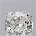 Natural Diamond 0.70 Carats, Cushion with  Cut, G Color, VS2 Clarity and Certified by GIA