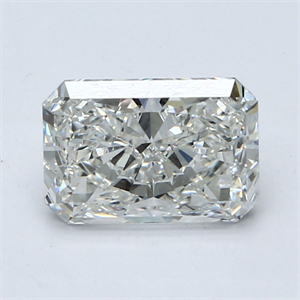 Picture of Natural Diamond 2.03 Carats, Radiant with  Cut, G Color, VS1 Clarity and Certified by GIA