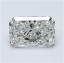 Natural Diamond 2.03 Carats, Radiant with  Cut, G Color, VS1 Clarity and Certified by GIA