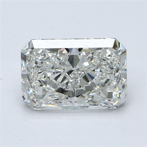 Picture of Natural Diamond 2.03 Carats, Radiant with  Cut, G Color, VS1 Clarity and Certified by GIA