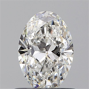 Picture of Natural Diamond 0.60 Carats, Oval with  Cut, F Color, VS2 Clarity and Certified by GIA