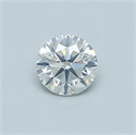 Diamante Natural 0.46 quilates, Redondo , Color G, claridad SI2 y certificado GIA