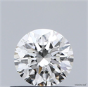 Diamante Natural 0.50 quilates, Redondo , Color J, claridad VVS1 y certificado GIA