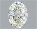 Diamante Natural 0.50 quilates, Ovalado , Color K, claridad VVS1 y certificado GIA