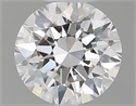 Diamante Natural 0.61 quilates, Redondo , Color E, claridad IF y certificado GIA