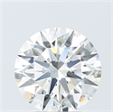 Lab Grown Diamond 3.09 Carats, Round with Ideal Cut, E Color, VS2 Clarity and Certified by IGI