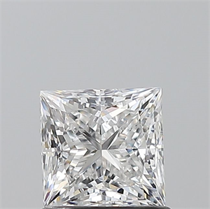 Foto Diamante Natural 1.01 quilates, Princesa , Color E, claridad SI2 y certificado GIA de