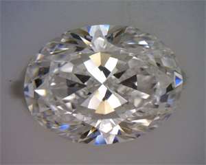 Foto Diamante Natural 1.79 quilates, Ovalado , Color F, claridad VS1 y certificado GIA de