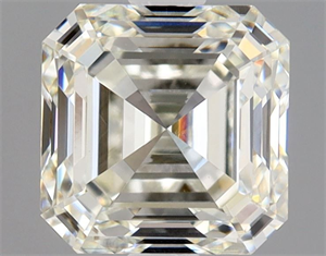 Picture of Natural Diamond 1.20 Carats, Asscher with  Cut, K Color, VVS2 Clarity and Certified by GIA