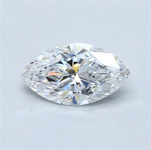 Picture of Natural Diamond 3.02 Carats, Marquise with  Cut, D Color, VVS1 Clarity and Certified by GIA