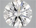 Lab Grown Diamond 6.04 Carats, Round with Ideal Cut, E Color, VS1 Clarity and Certified by IGI