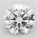 Lab Grown Diamond 3.24 Carats, Round with Ideal Cut, E Color, VVS1 Clarity and Certified by IGI