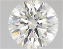Diamante Natural 0.56 quilates, Redondo , Color K, claridad VVS1 y certificado GIA