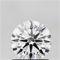 Del inventario de diamantes de laboratorio, 1.04 quilates, Redondo , Color D, claridad VVS2 y certificado IGI