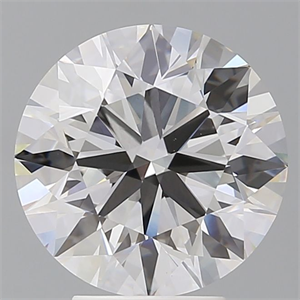 Picture of Lab Grown Diamond 4.55 Carats, Round with Ideal Cut, E Color, VVS2 Clarity and Certified by IGI