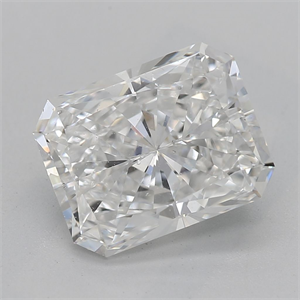 Picture of Natural Diamond 2.04 Carats, Radiant with  Cut, E Color, SI1 Clarity and Certified by GIA